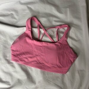 LIVELY Pink Strappy Sports Bra